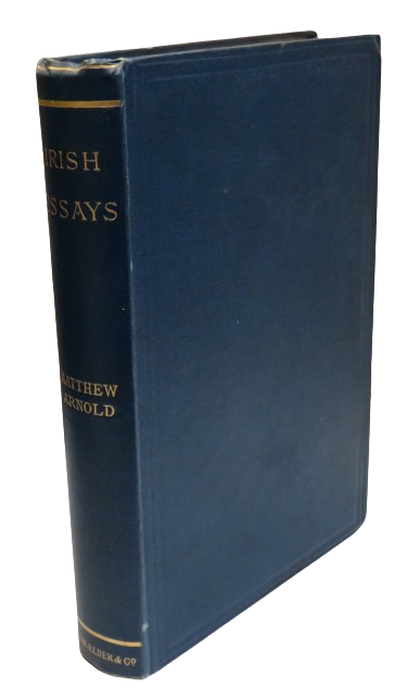 Irish Essays and Others By Matthew Arnold 1882 book front cover