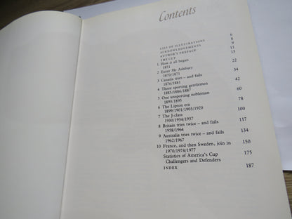 The America's Cup An Informal History By Ian Dear 1980 book image 3