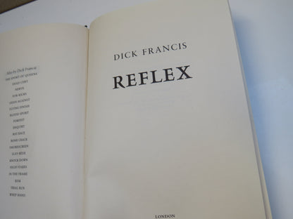 Reflex By Dick Francis 1980 book image 4