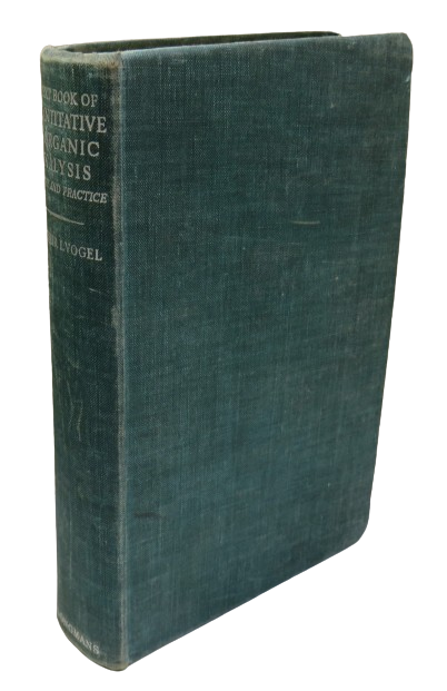 A Text-Book Of Quantitative Inorganic Analysis Theory and Practice By Arthur I. Vogel 1947 book front cover