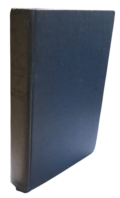 Reach For The Sky The Story of Douglas Bader By Paul Brickhill 1955 book front cover