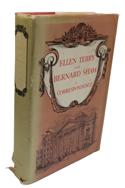Ellen Terry and Bernard Shaw A Correspondence Edited By Christopher St. John 1952 book front cover