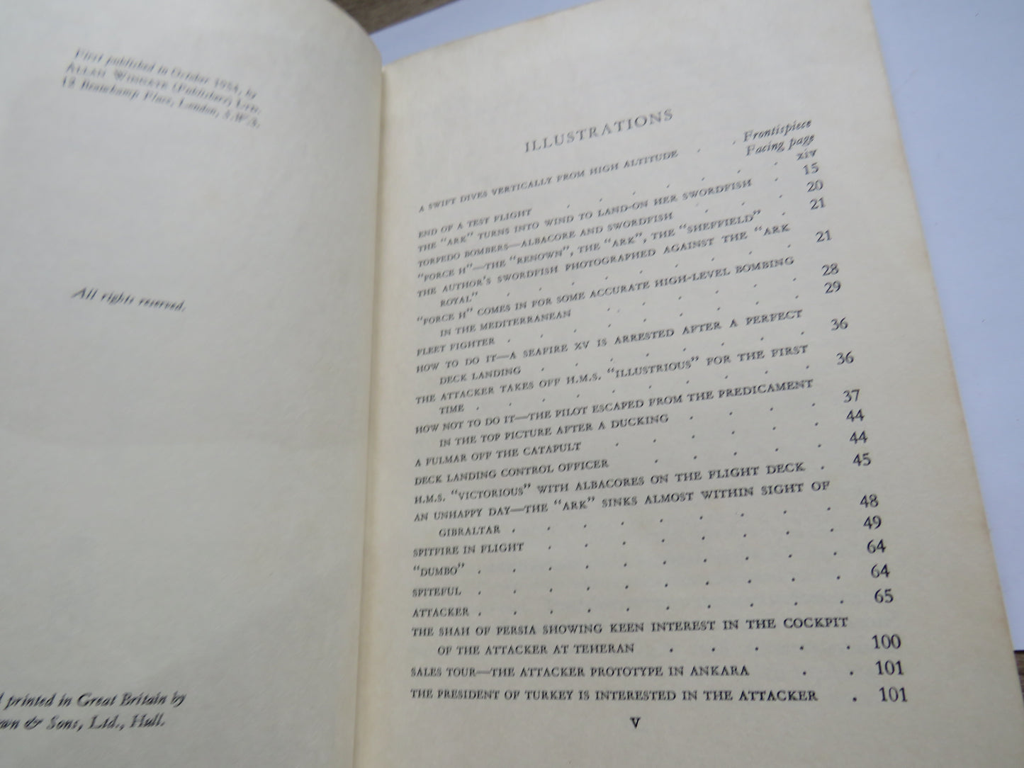 Mach One By Lieutenant-Commander "Mike" Lithgow 1954 1st Edition