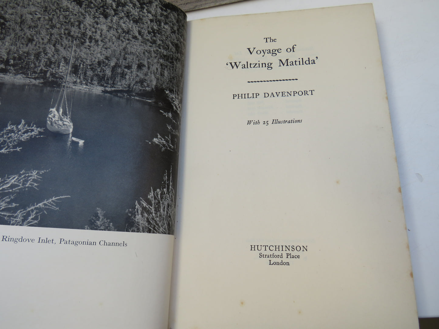 The Voyage of 'Waltzing Matilda' By Philip Davenport 1954