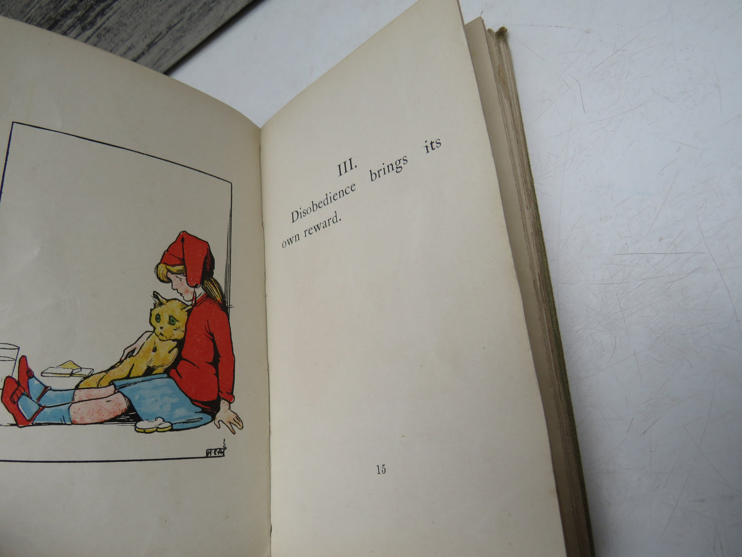 Dumpy Proverbs by Honor C. Appleton, 1903, Vintage Children's Book