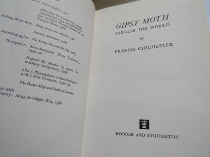Gipsy Moth Circles The World By Francis Chichester 1967 book image 2