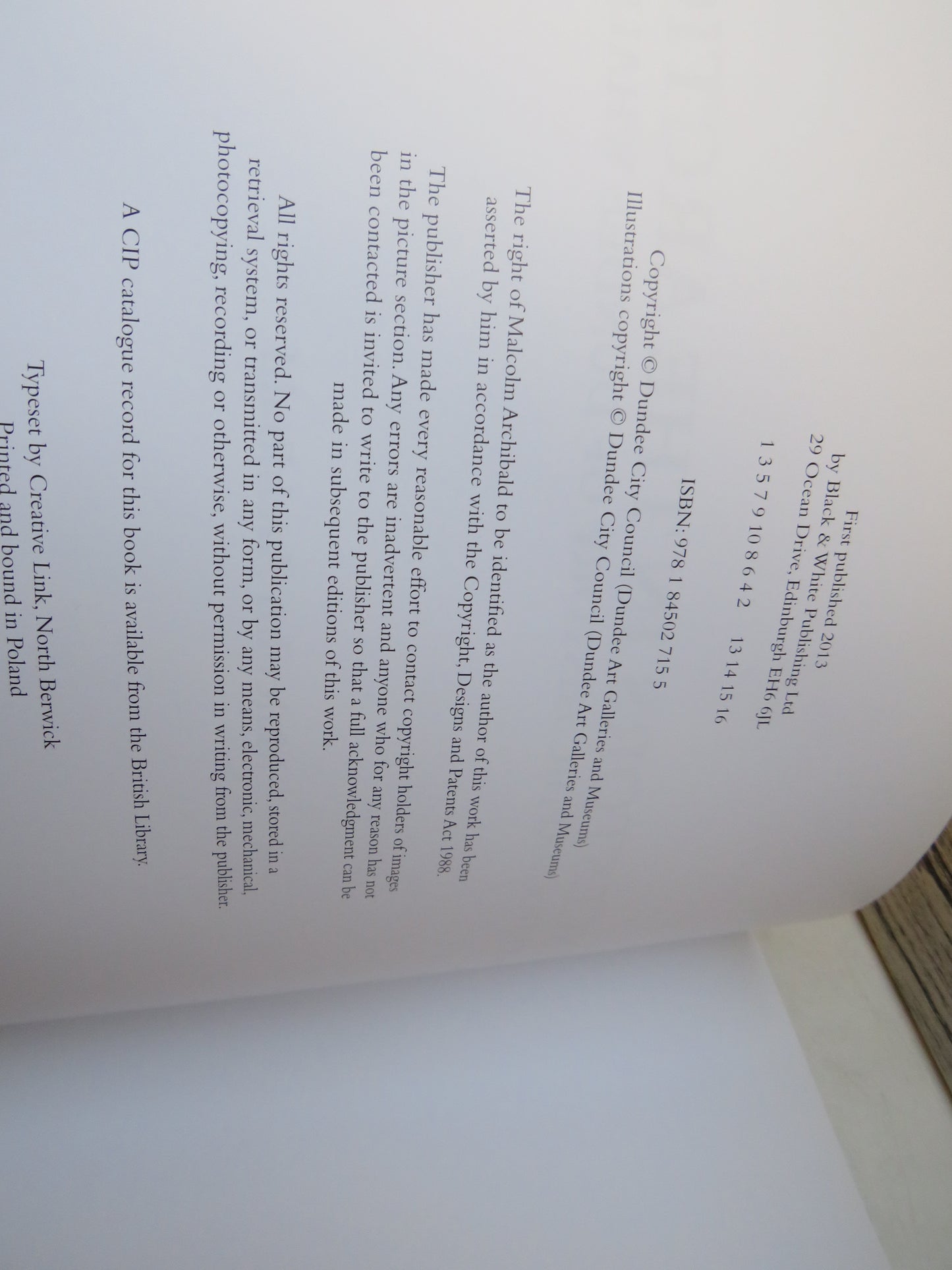 Ancestors in the Arctic, A Photographic History of Dundee Whaling by Malcolm Archibald, 2013