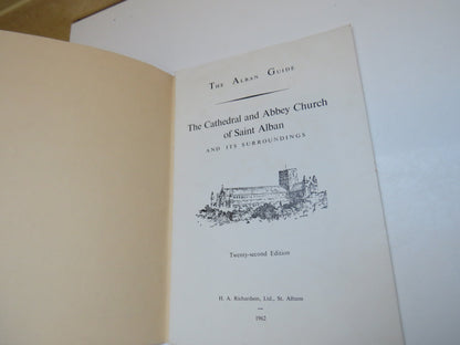 The Alban Guide, The Cathedral and Abbey Church of Saint Alban and its Surroundings, 1962 book image 3