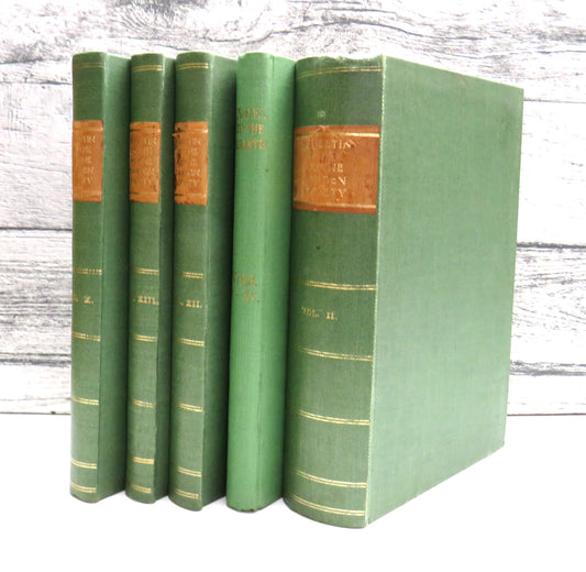 Bulletin of the Alpine Garden Society 5 Volume Set (Gardening Journal)