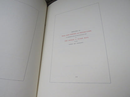 The Inauguration of the George A. Clark Town Hall, Paisley, with Phototype and Woodburytype Illustra book image 10