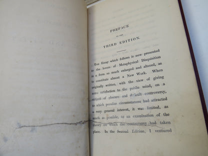 Inquiry Into The Relation of Cause and Effect By Thomas Brown 1835