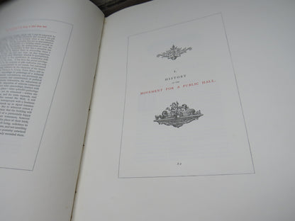 The Inauguration of the George A. Clark Town Hall, Paisley, with Phototype and Woodburytype Illustra book image 13