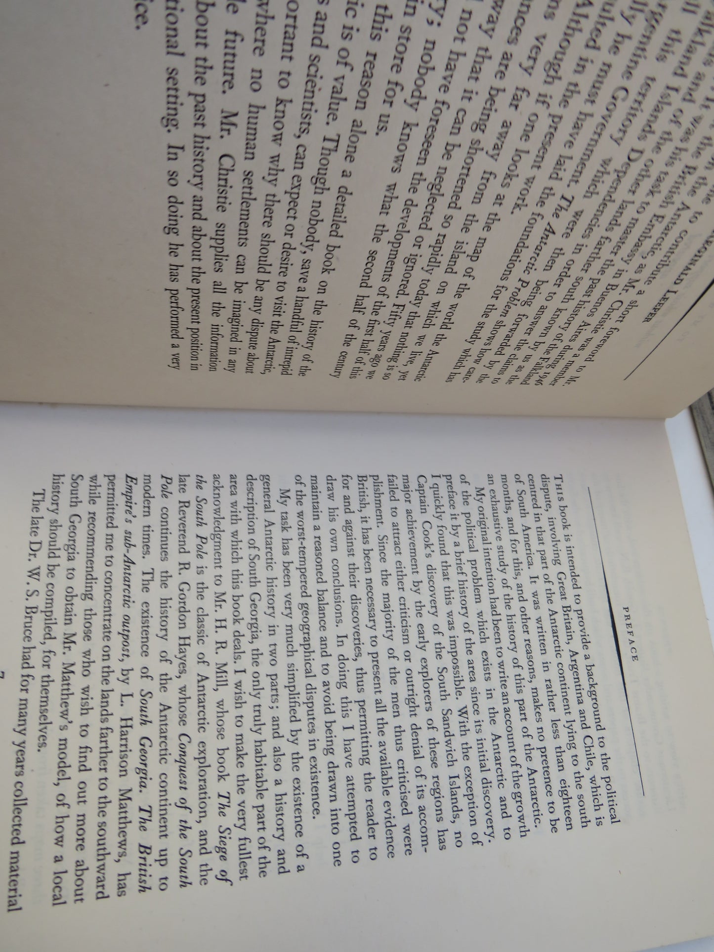 The Antarctic Problem An Historical and Political Study By E. W. Hunter Christie 1951