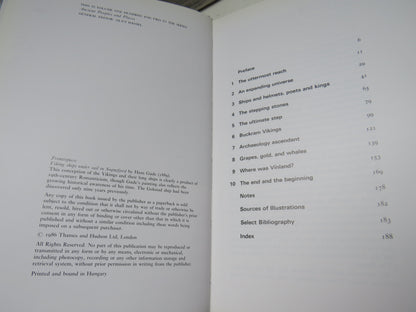 The Vikings and America by Erik Wahlgren with 103 Illustrations, 1986 book image 4