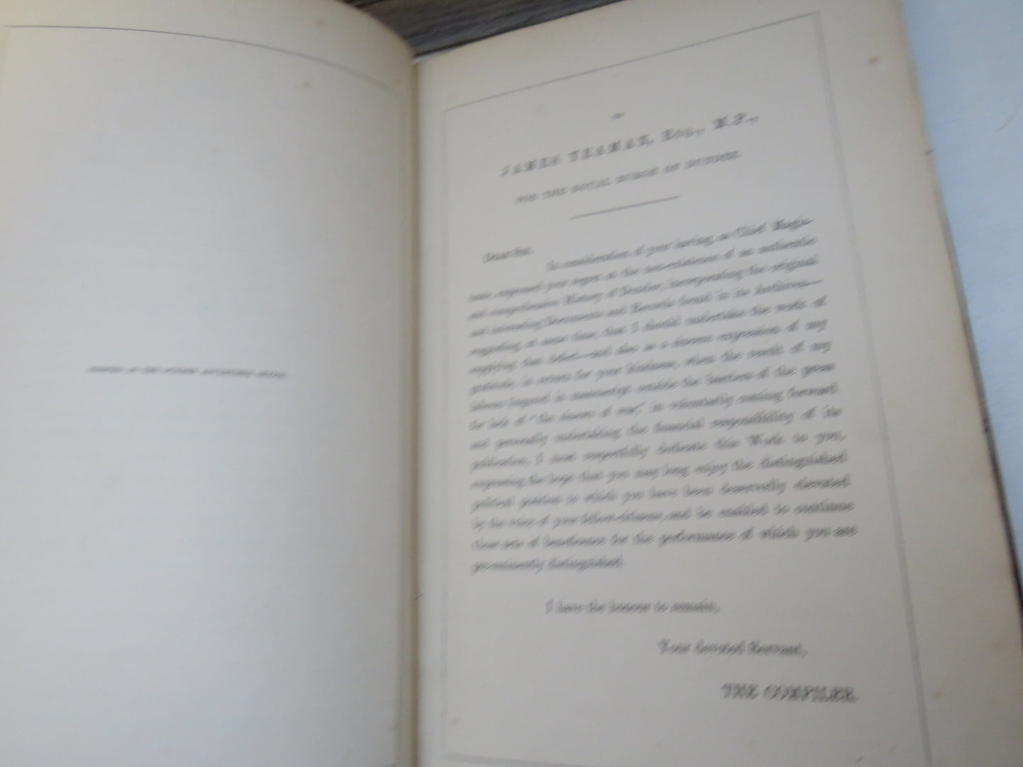 The Municipal History of Dundee, 1873 (First Edition Book)
