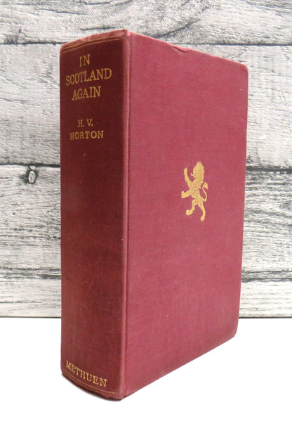 In Scotland Again by H. V. Morton (Travel & Exploration Book, 1934) book front cover