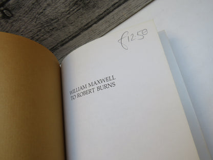 William Maxwell To Robert Burns By Robert Donald Thornton 1979