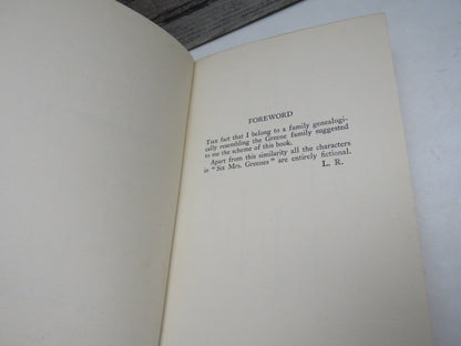 Six Mrs Greenes by Lorna Rea (Fiction Book, 1929) book image 4