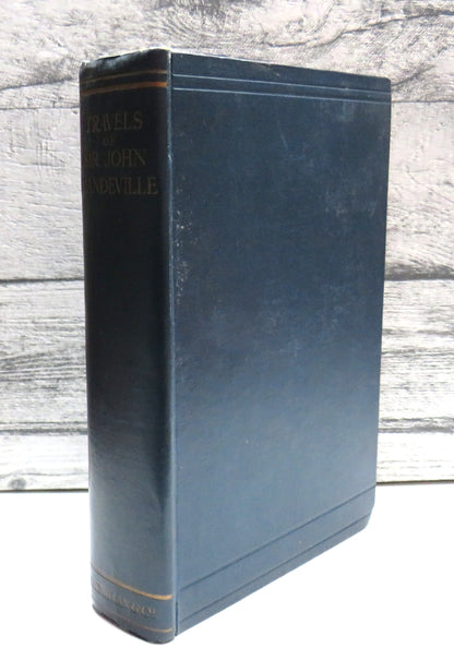 The Travels of Sir John Mandeville, 1915 book front cover