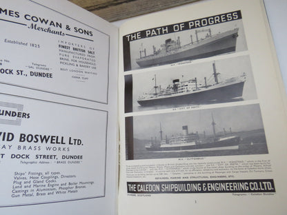 The Port of Dundee, Official Handbook, issued by the Trustees of the Harbour of Dundee, 1952 book image 4