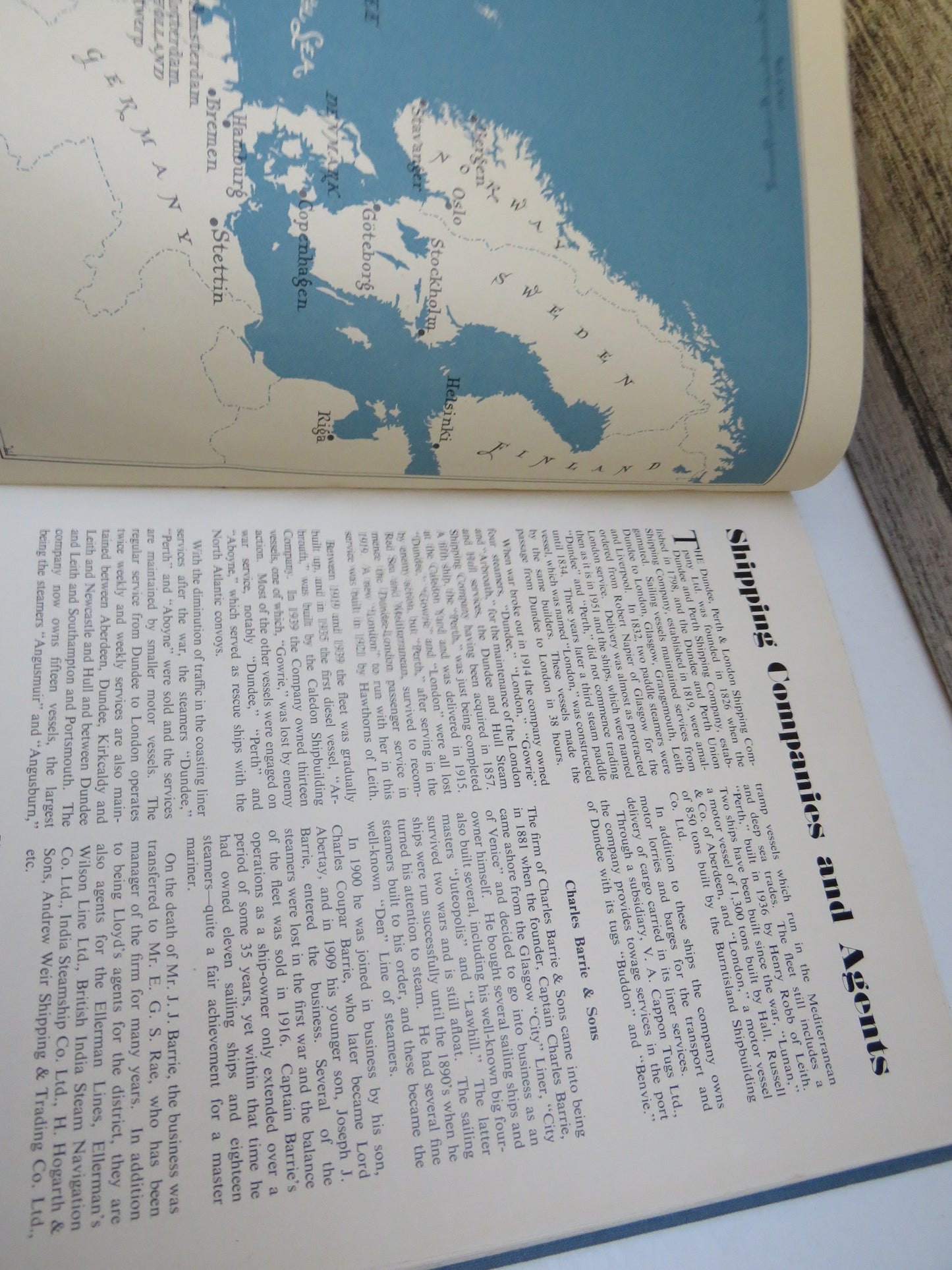 The Port of Dundee, Official Handbook, issued by the Trustees of the Harbour of Dundee, 1952