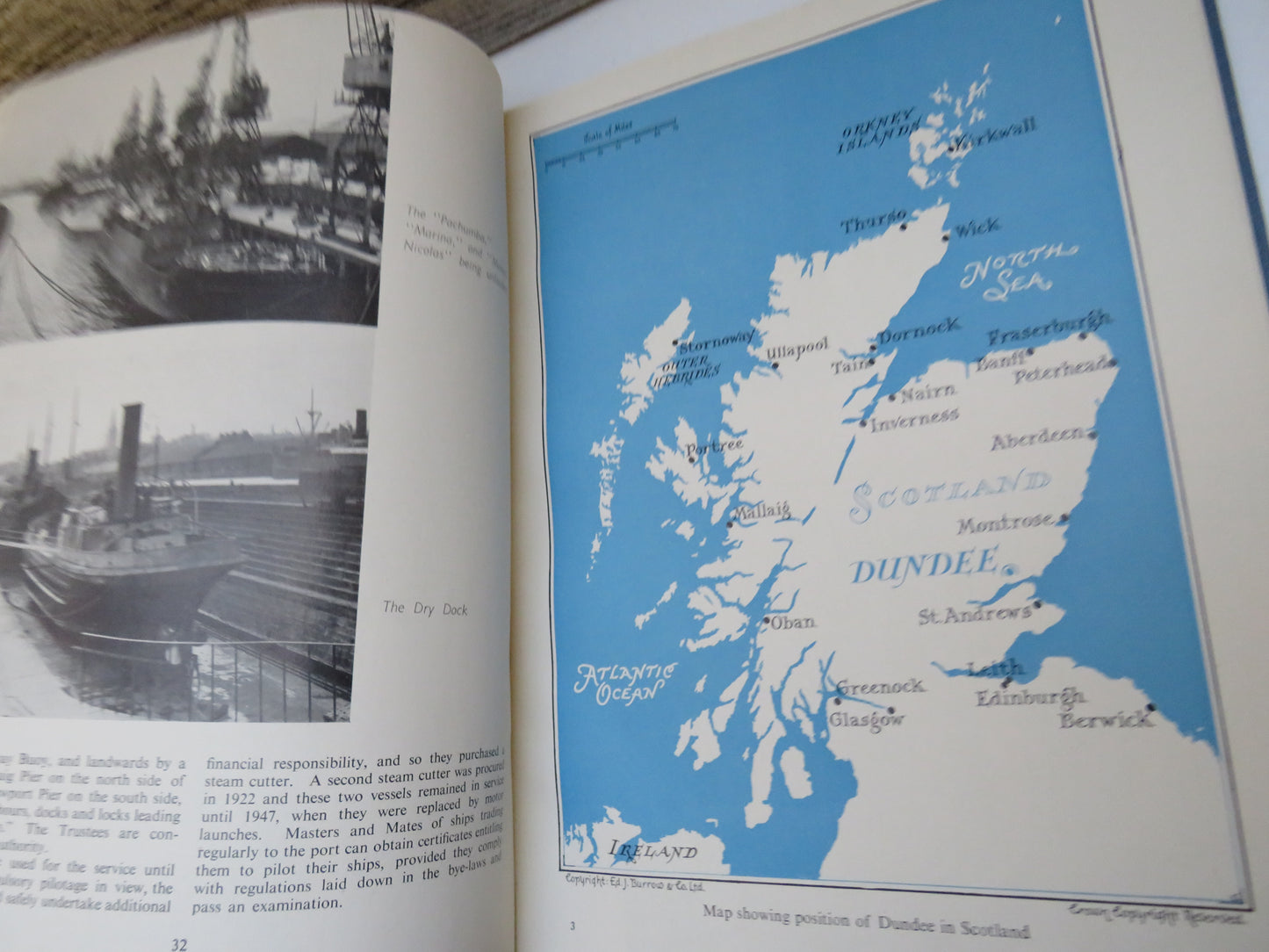 The Port of Dundee, Official Handbook, issued by the Trustees of the Harbour of Dundee, 1952