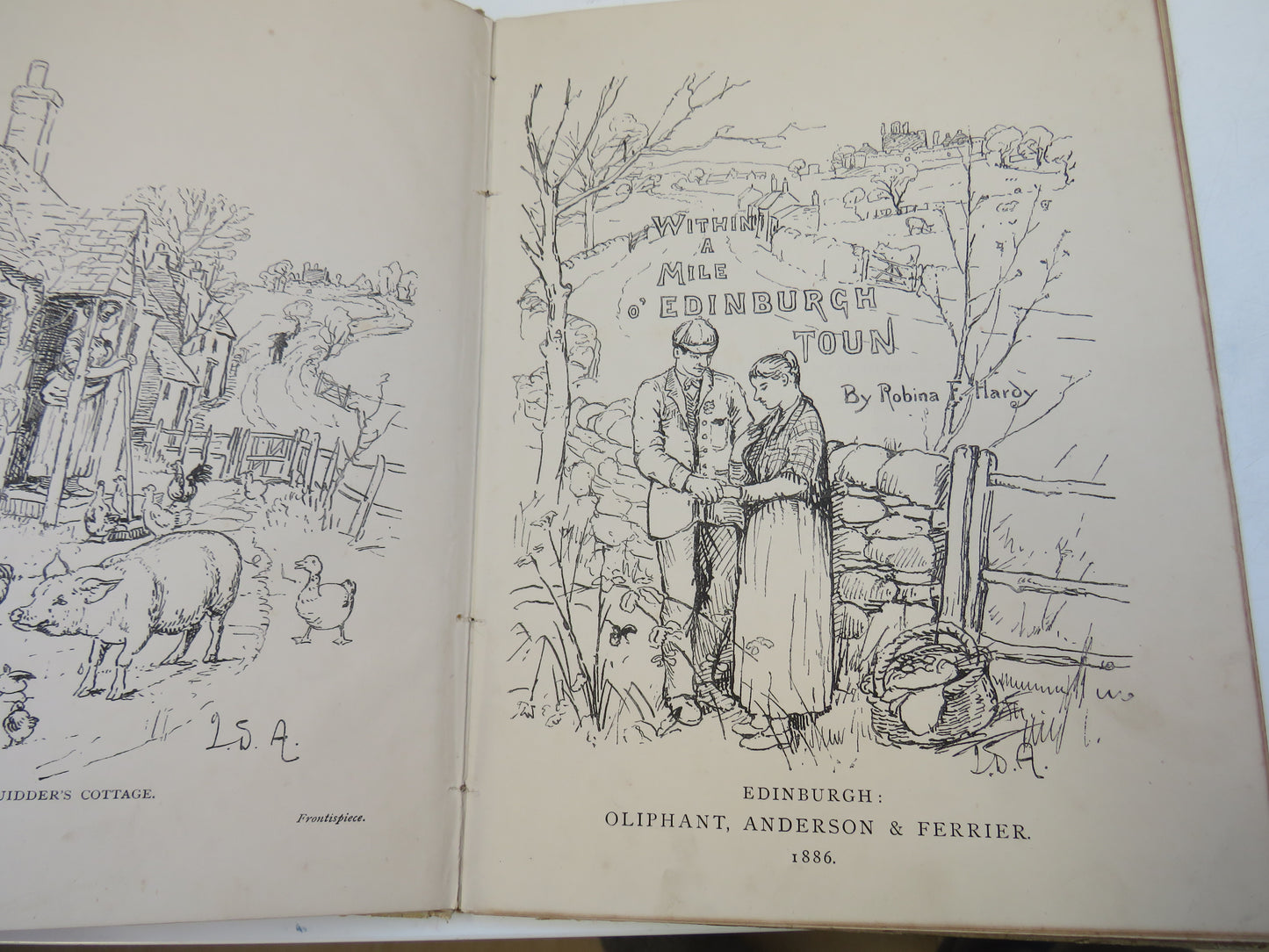 Within A Mile O' Edinburgh Toun By Robina F. Hardy 1886