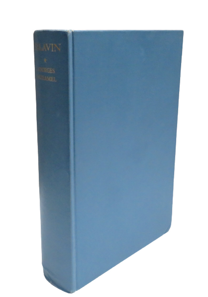 Salavin by Georges Duhamel, Translated by Gladys Billings, 1936 book front cover