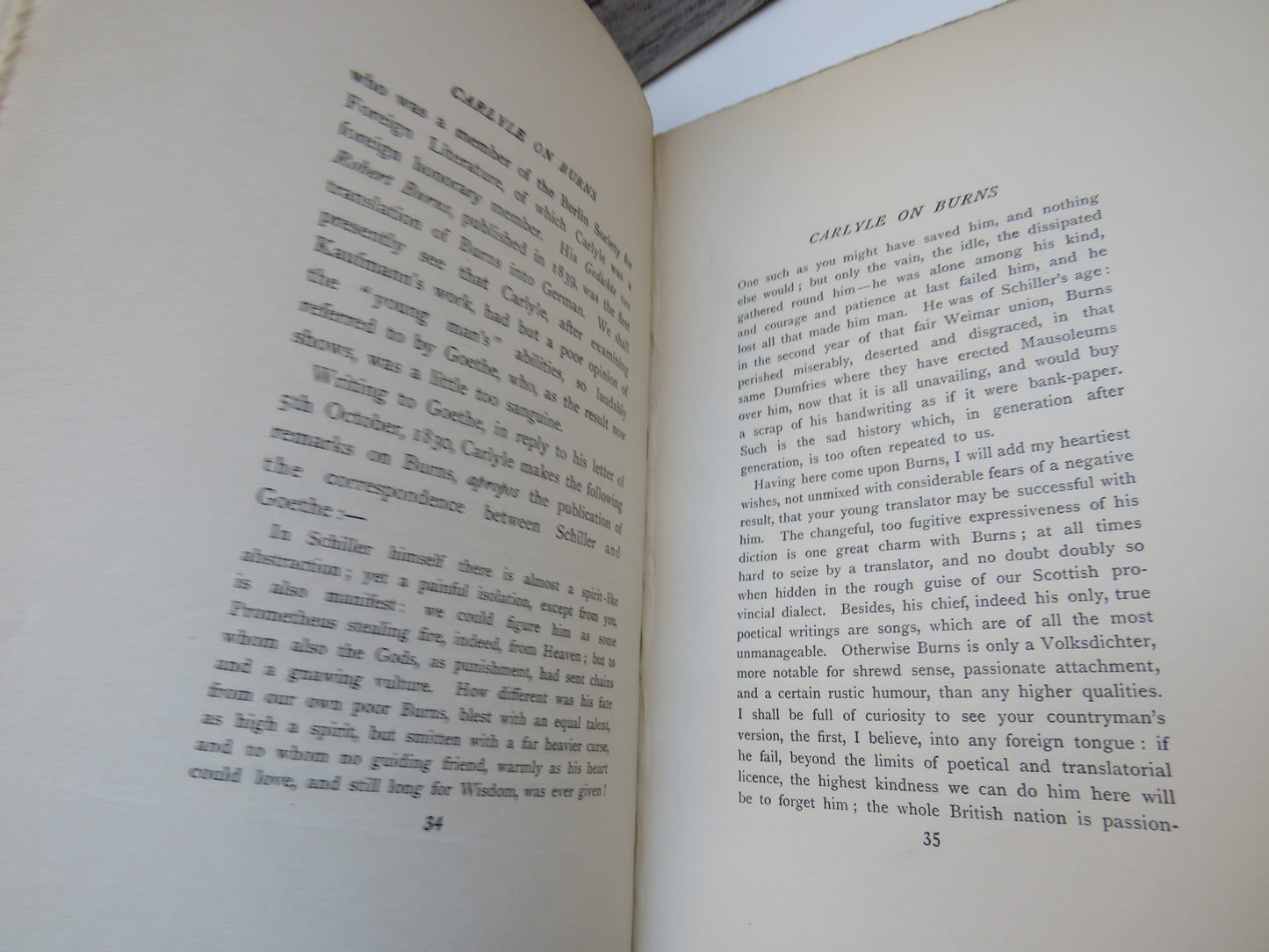 Carlyle on Burns By John Muir 1898