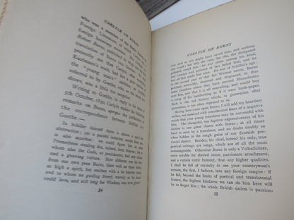 Carlyle on Burns By John Muir 1898