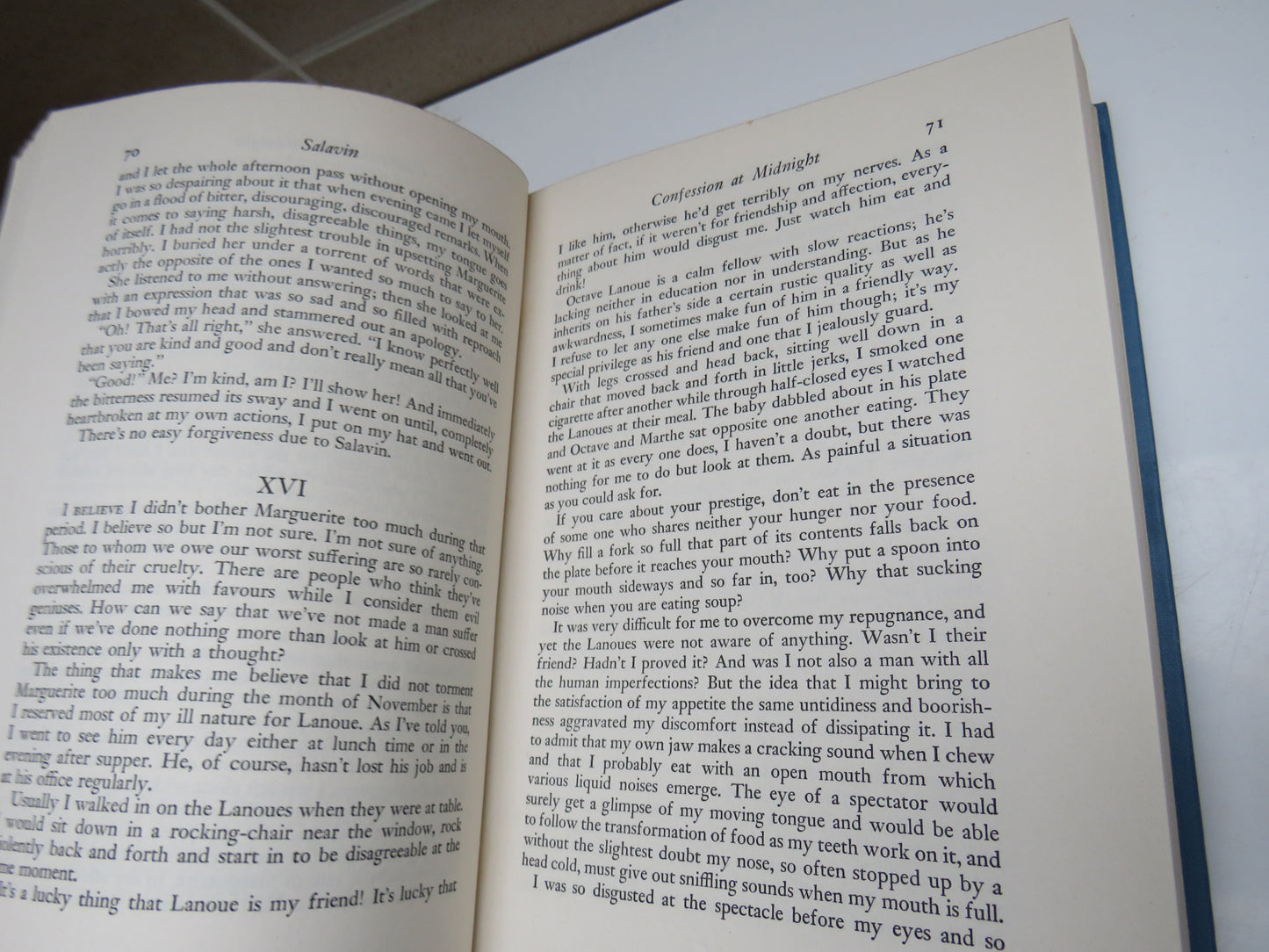 Salavin by Georges Duhamel, Translated by Gladys Billings, 1936