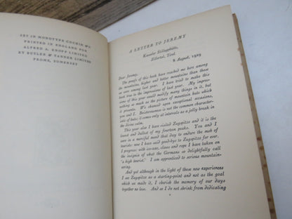 To The Mountains by Anthony Bertram, with Decorations by J. W. Power, 1929 book image 5