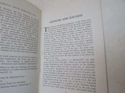 Glencoe and Dalness, Illustrated Guidebook, The National Trust for Scotland, 1957 book image 4