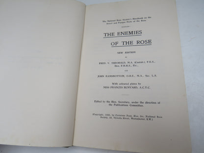 The Enemies of the Rose, The National Rose Society's Handbook on the Insect and Fungus Pests of the  book image 3