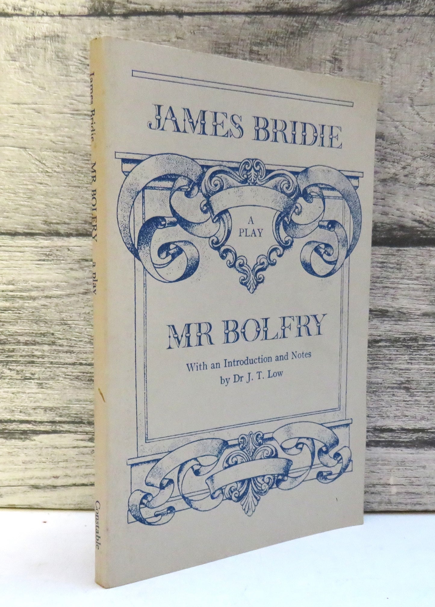 Mr Bolfry, A Play in Four Scenes, by James Bridie, with an introduction and notes by Dr J. T. Low, 1978