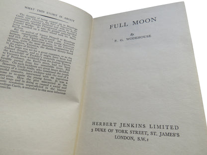 Full Moon By P.G. Wodehouse book image 2