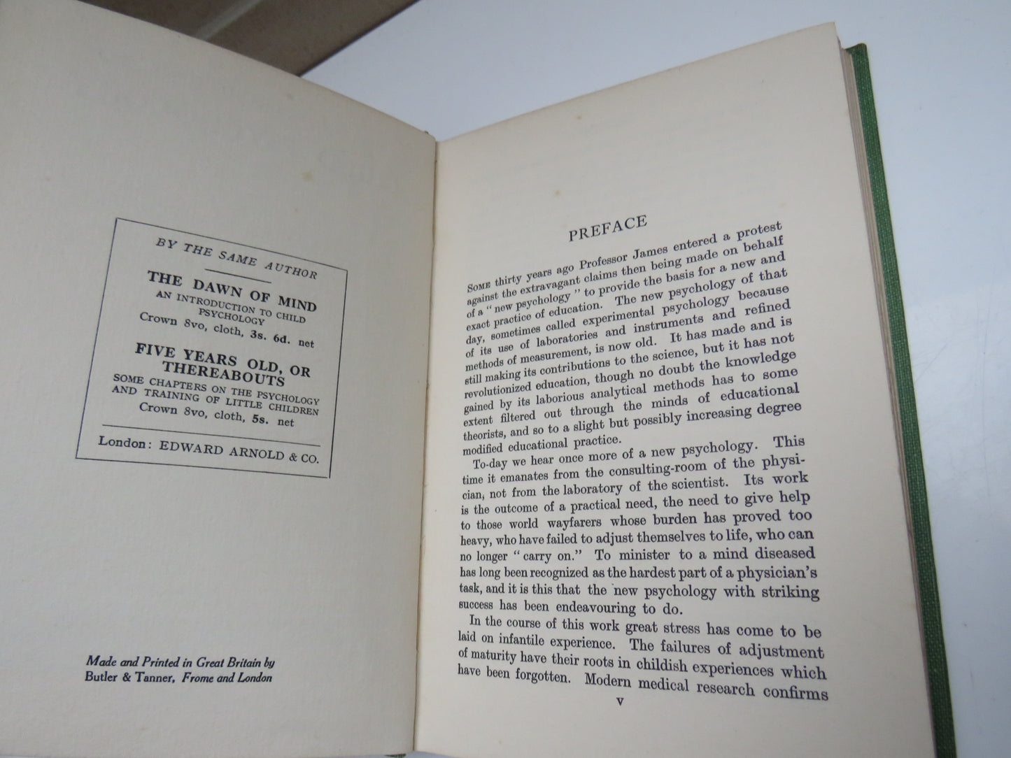 Some Contributions to Child Psychology by Margaret Drummond, 1923