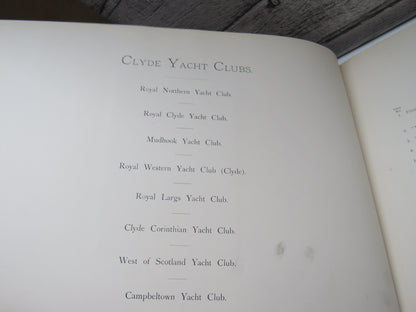 Yacht Racing On The Clyde Season 1895 Reproduced From Photographs Specially Taken By Maclure MacDona book image 6
