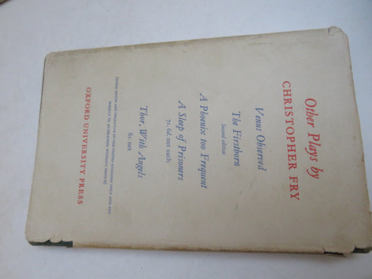 The Lady's Not For Burning by Christopher Fry, 1954