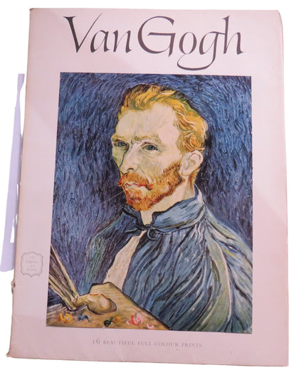 Van Gogh An Express Art Book 16 Beautiful Full Colour Prints 1958 book front cover