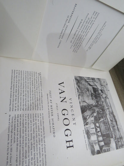 Van Gogh An Express Art Book 16 Beautiful Full Colour Prints 1958 book image 2