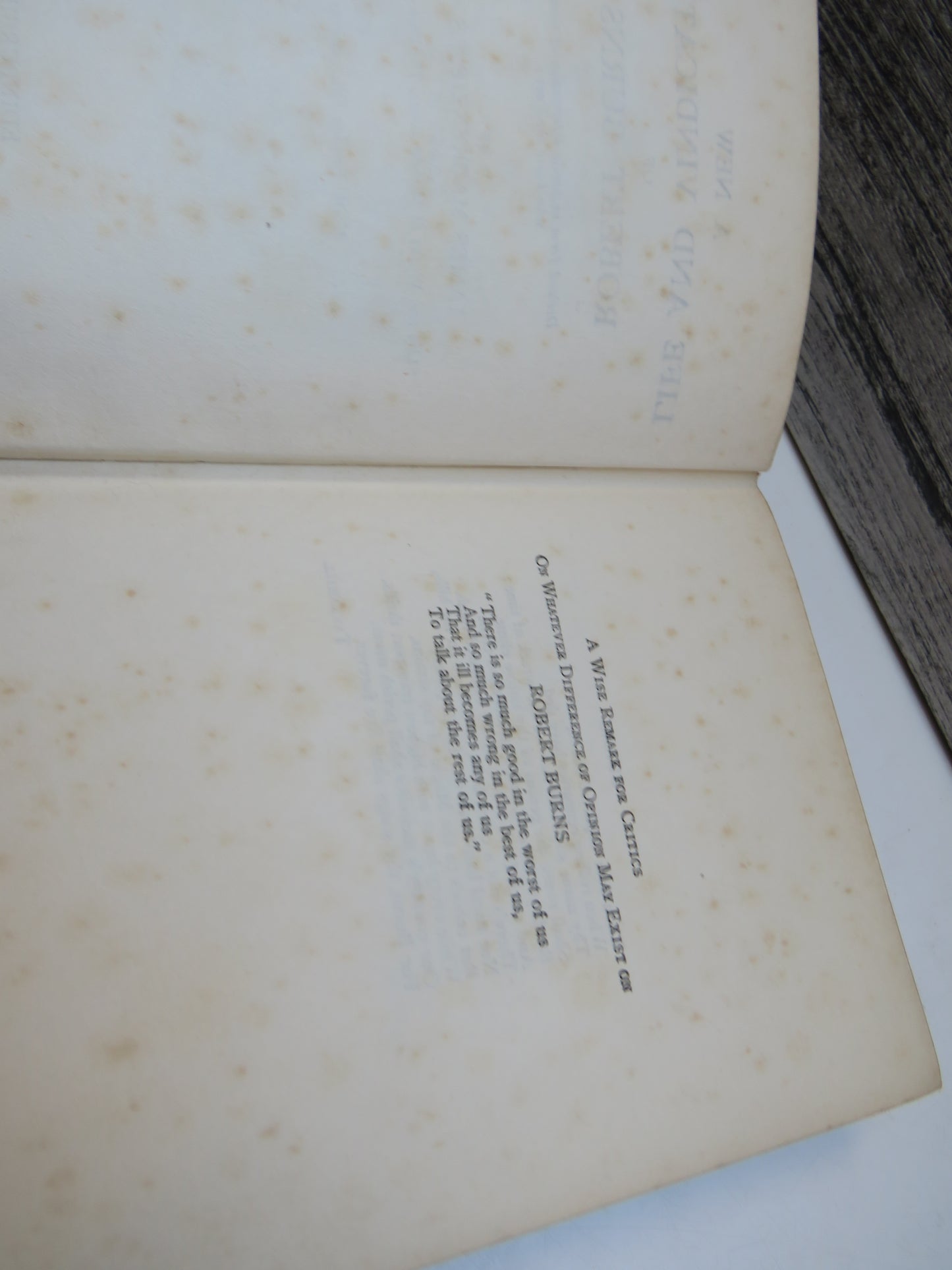 A New Life and Vindication of Robert Burns By James Mackenzie 1924