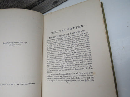 Saint Joan: a Chronicle Play in Six Scenes and an Epilogue by Bernard Shaw (Historical Play, 1924) book image 4