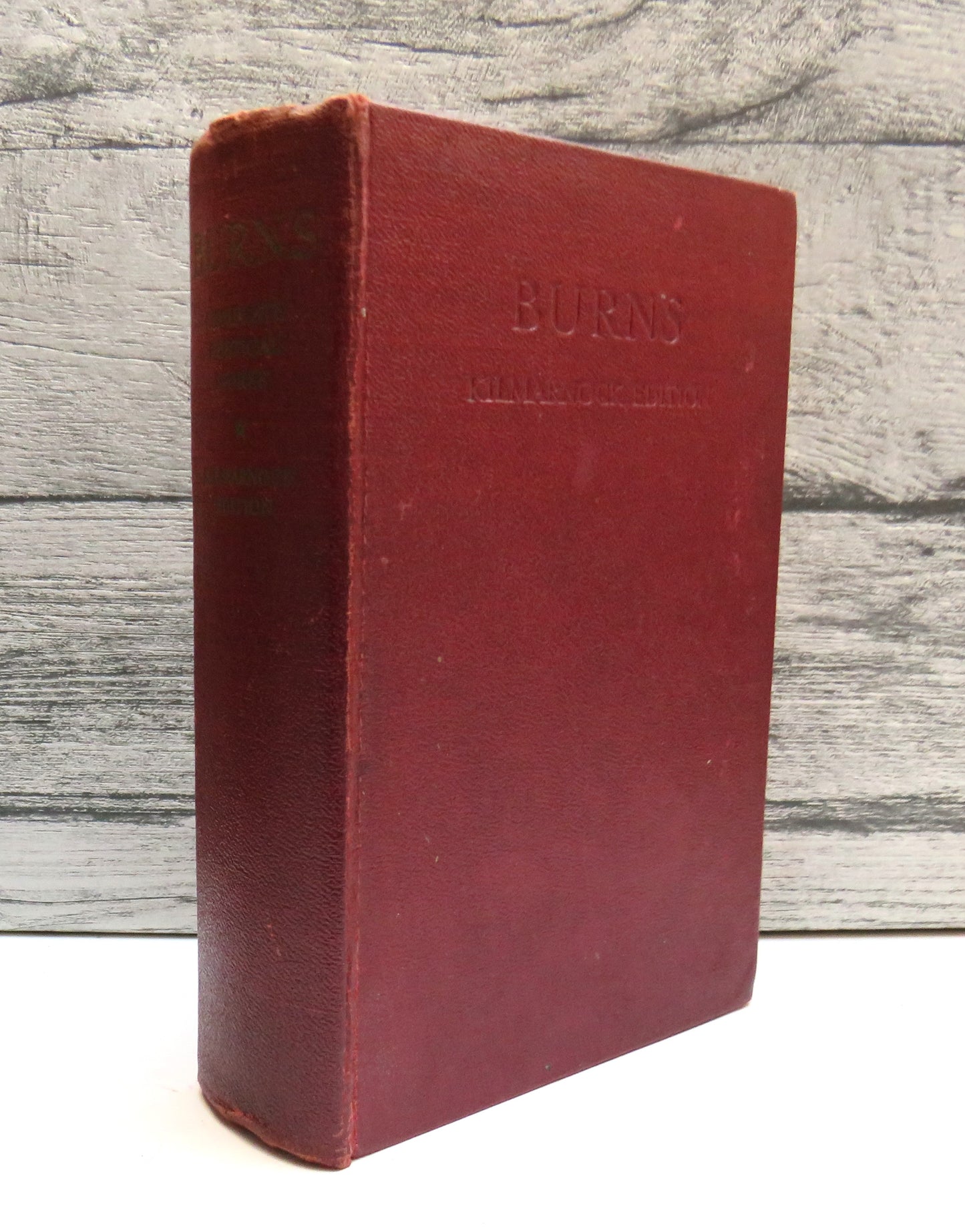 The Kilmarnock Edition of the Poetical Works of Robert Burns 1938