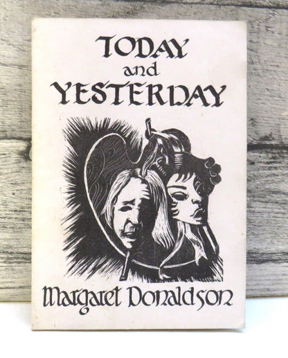 Today and Yesterday, Poems for the People, by Margaret Donaldson, 1977 book front cover