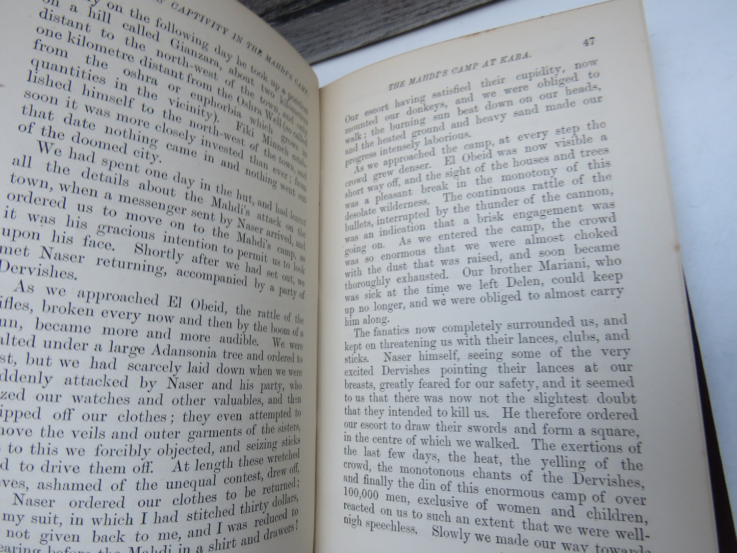 Ten Years Captivity In The Mahdi's Camp 1882-1892 By Colonel Sir Francis Wingate
