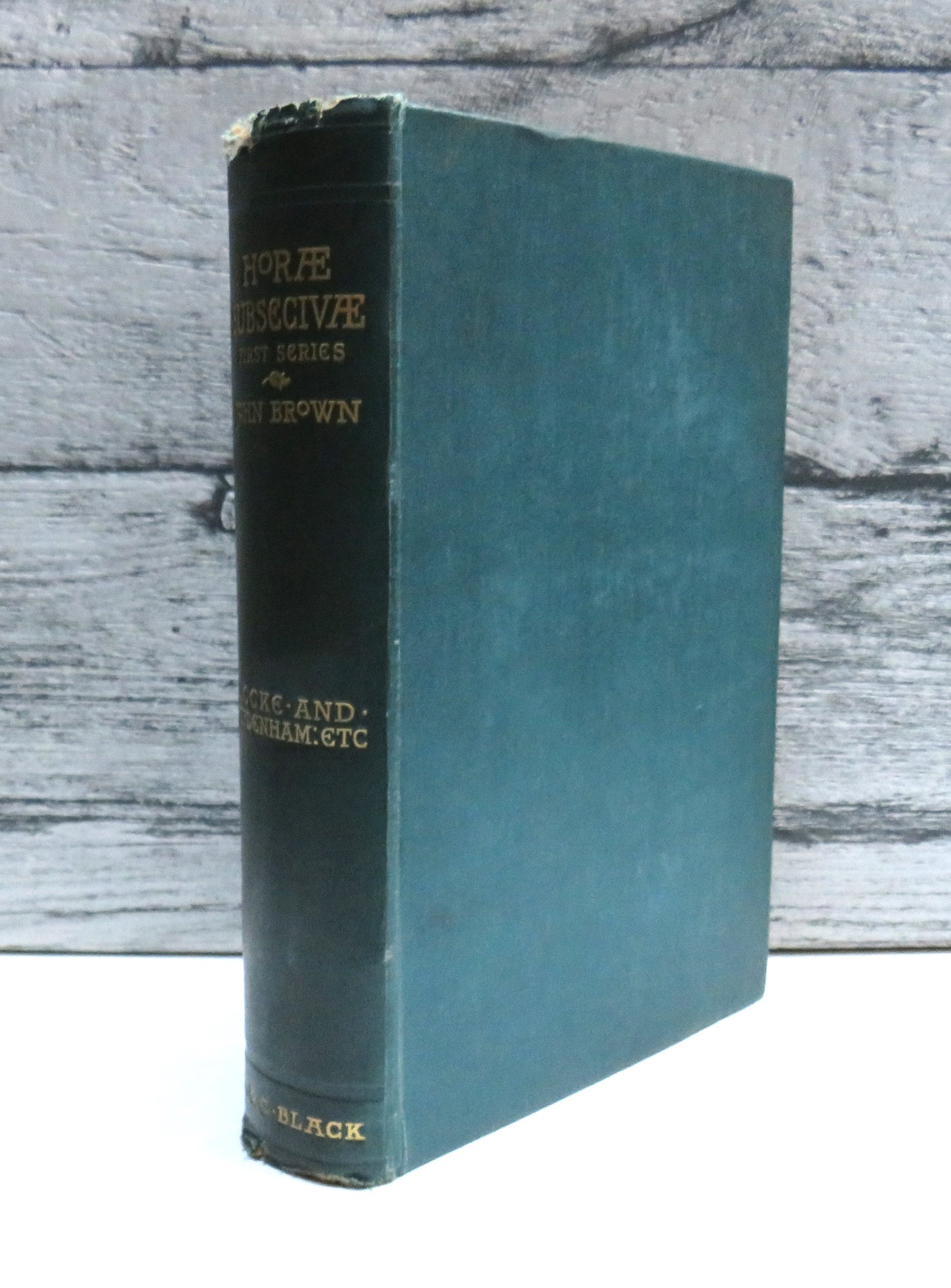 Horae Subsecivae By John Brown 1910