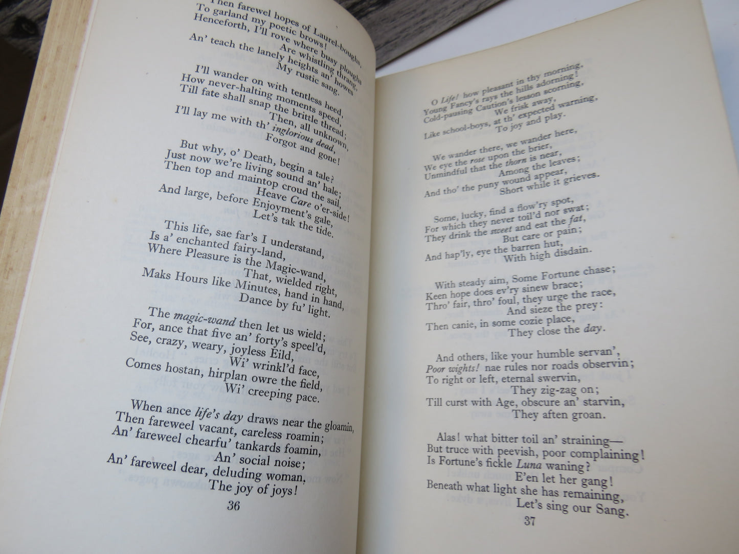 The Kilmarnock Edition of the Poetical Works of Robert Burns 1938