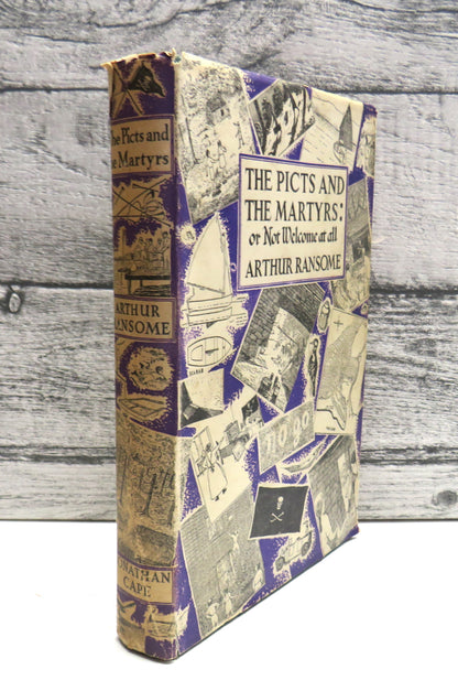 The Picts and The Martyrs: or Not Welcome at All by Arthur Ransome (Children's Adventure Book, 1944) book front cover