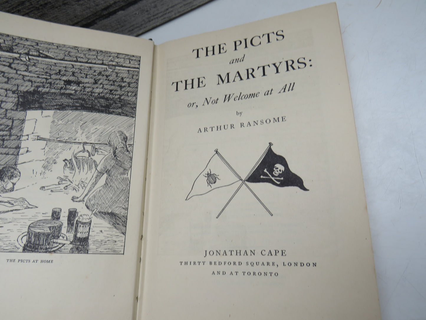 The Picts and The Martyrs: or Not Welcome at All by Arthur Ransome (Children's Adventure Book, 1944)